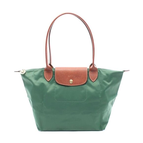 Longchamp Le Pliage Original M Tote Bag Canvas Leather - Picture 1 of 4